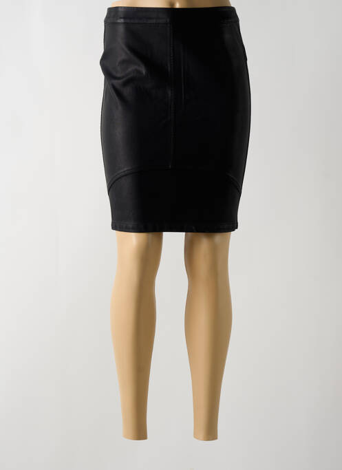 Fustă scurtă negru MINIMUM femeie