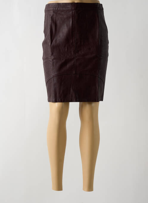 Fustă scurtă maro MINIMUM femeie