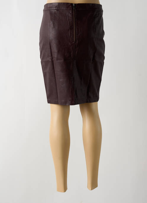 Fustă scurtă maro MINIMUM femeie