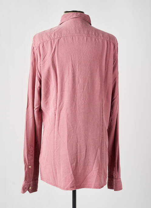 Cămașă cu mâneci lungi roz STRELLSON bărbat