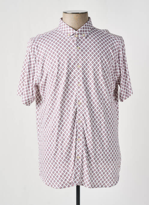 Cămașă cu mâneci scurte alb DESOTO bărbat