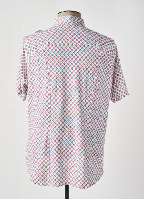 Cămașă cu mâneci scurte alb DESOTO bărbat