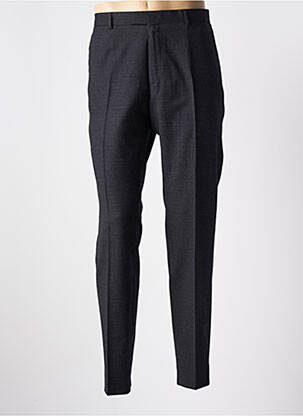 Pantalon slim țesătură melanj mărime normală negru STRELLSON bărbat