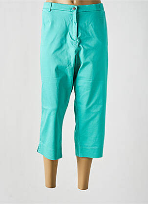 Pantalon trei sferturi albastru CHRISTINE LAURE femeie