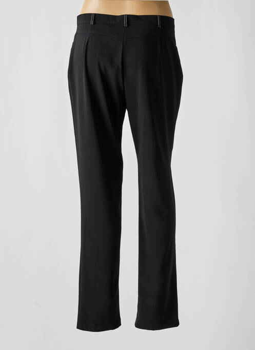 Pantalon drept negru CHRISTINE LAURE femeie
