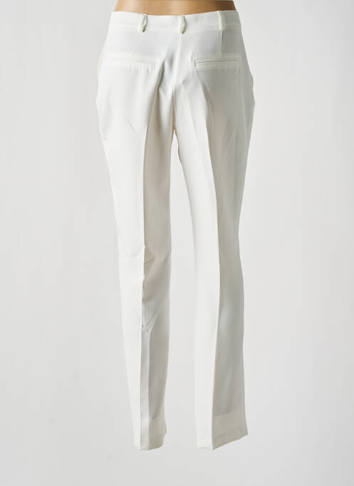 Pantalon drept bej CHRISTINE LAURE femeie