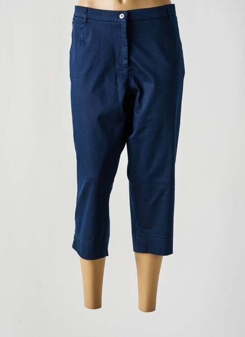 Pantalon trei sferturi albastru închis CHRISTINE LAURE femeie