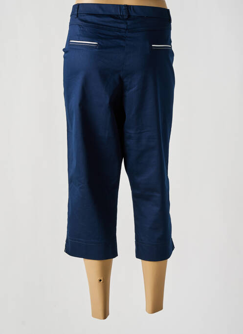 Pantalon trei sferturi albastru închis CHRISTINE LAURE femeie