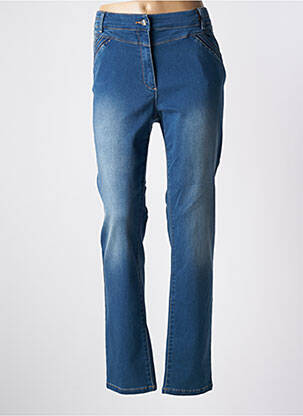 Blugi cu croială slim albastru JULIE GUERLANDE femeie