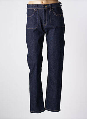 Blugi cu croială slim albastru BREIZH ANGEL femeie