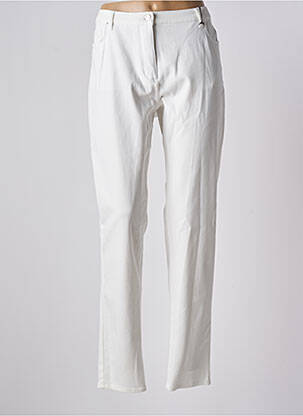 Pantalon slim alb BETTY BARCLAY femeie