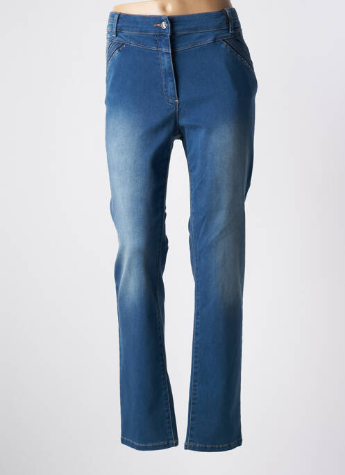 Blugi cu croială slim albastru JULIE GUERLANDE femeie