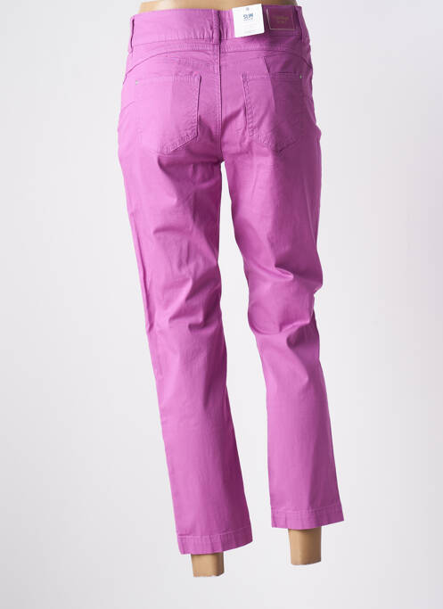 Pantalon 7/8 violet C'EST BEAU LA VIE femeie
