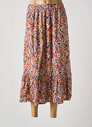 Fustă midi bej JULIE GUERLANDE femeie