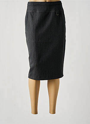 Fustă midi gri GUY DUBOUIS femeie