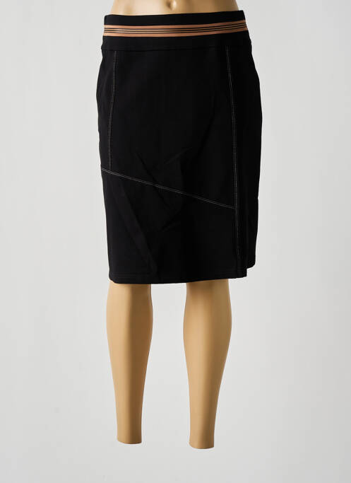 Fustă midi negru CHRISTINE LAURE femeie