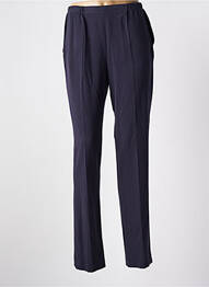 Pantalon slim talie elastică mărime normală albastru GUY DUBOUIS femme