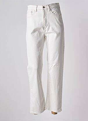 Blugi cu croială dreaptă bej ESPRIT femeie