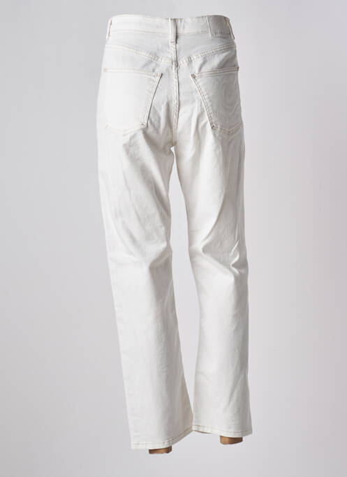 Blugi cu croială dreaptă bej ESPRIT femeie