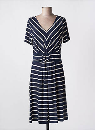 Rochie midi mâneci scurte mâneci scurte albastru BETTY BARCLAY femeie