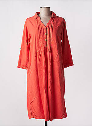 Rochie midi portocaliu AGATHE & LOUISE femeie