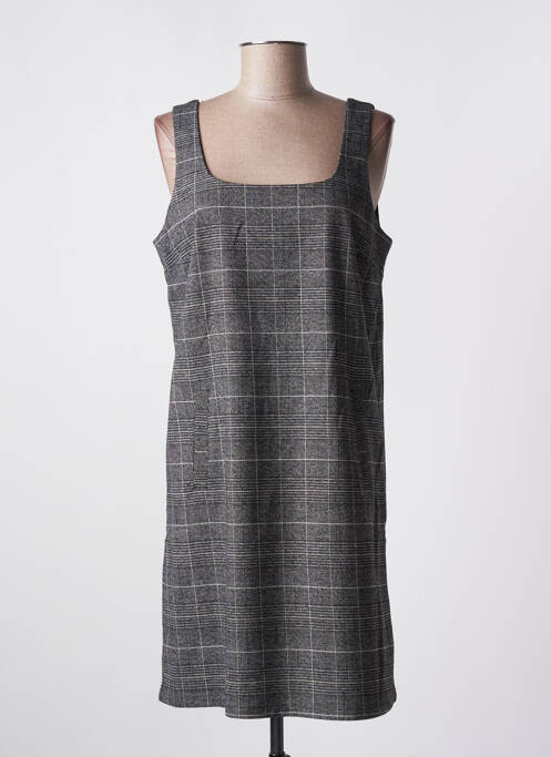 Rochie midi gri C'EST BEAU LA VIE femeie