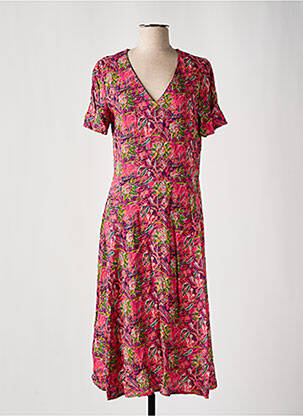 Rochie midi roz LA FIANCÉE femeie