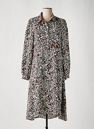 Rochie midi gri ESPRIT femeie