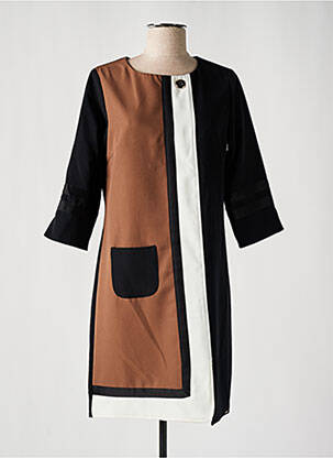 Rochie midi negru PAUL BRIAL femeie