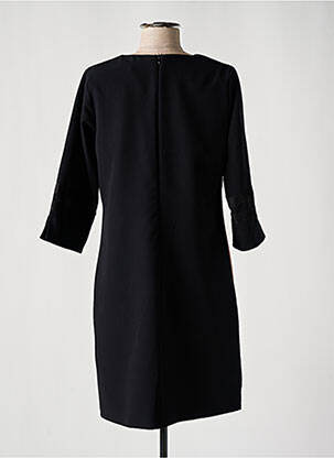 Rochie midi mâneci 3/4 mâneci 3/4 negru PAUL BRIAL femeie