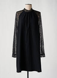 Rochie midi croială fluidă mâneci lungi negru ESPRIT femme