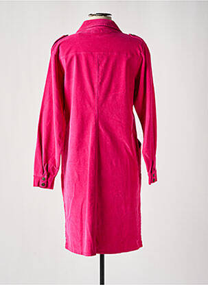 Rochie midi mâneci lungi mâneci lungi roz PAUL BRIAL femeie