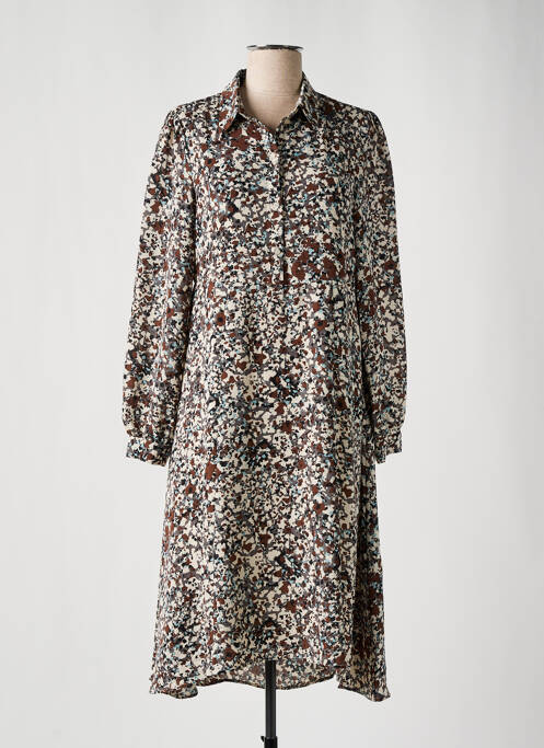 Rochie midi gri ESPRIT femeie