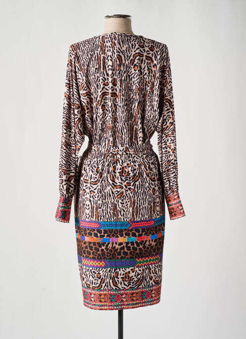 Rochie midi maro K-DESIGN femeie