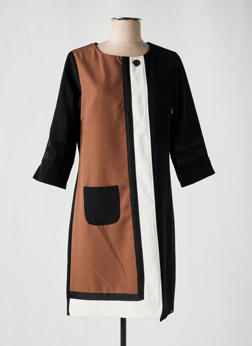 Rochie midi negru PAUL BRIAL femeie