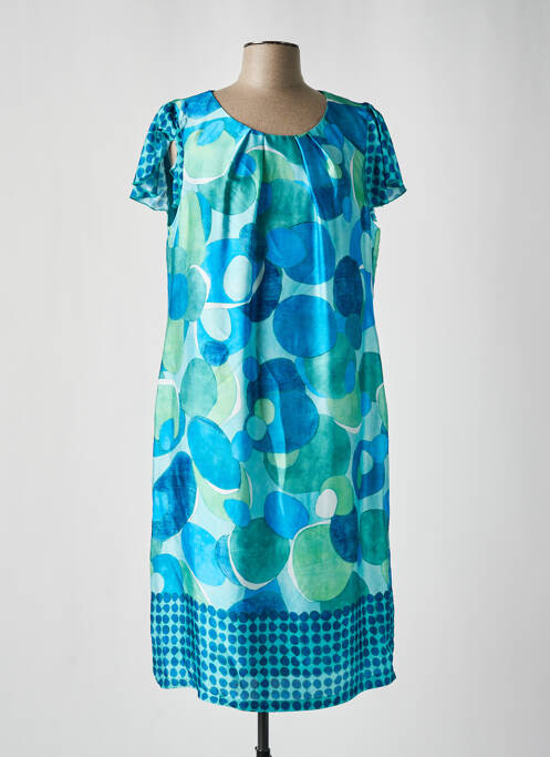 Rochie midi albastru ESTEL COLLECTION femeie