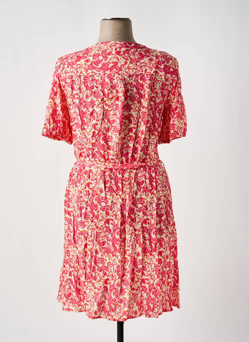 Rochie midi roz JULIE GUERLANDE femeie