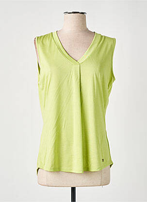 Top verde MARBLE femeie