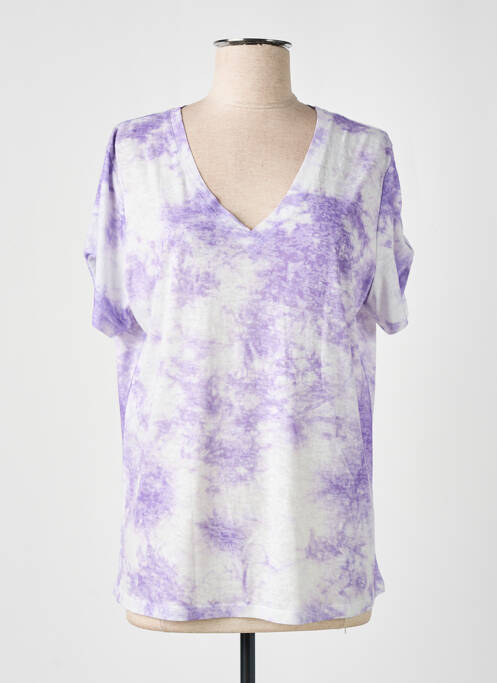 Tricou violet JULIE GUERLANDE femeie