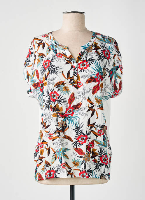 Top alb CHRISTINE LAURE femeie