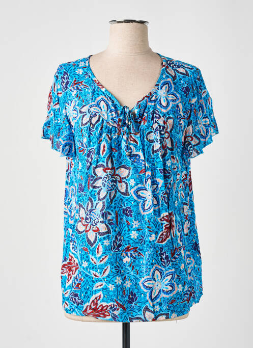 Top albastru CHRISTINE LAURE femeie