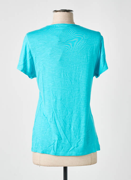 Top albastru MARBLE femeie