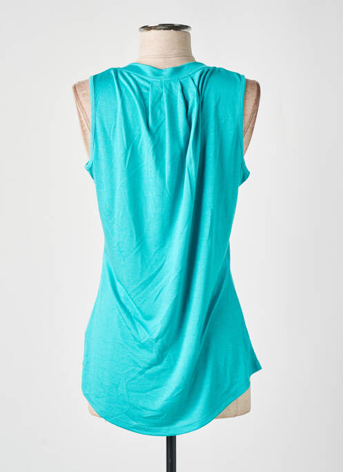 Top albastru MARBLE femeie