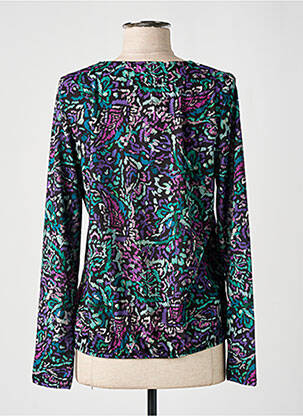 Top elasticitate mâneci lungi negru DIANE LAURY femeie