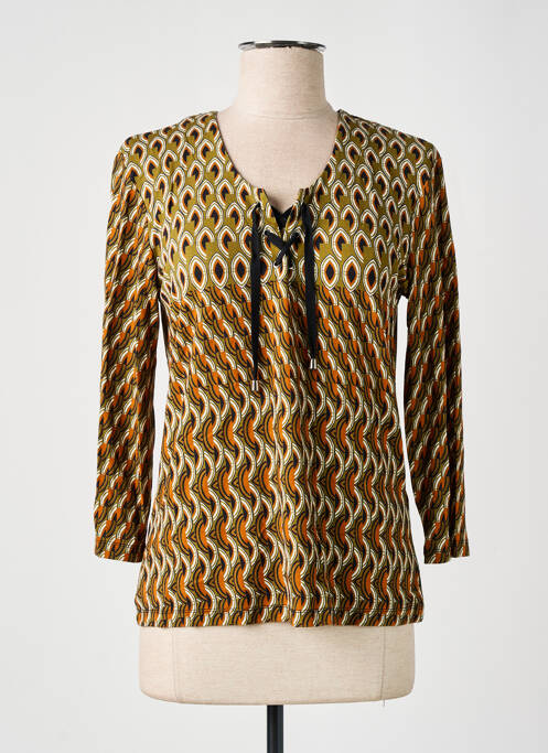 Top verde CHRISTINE LAURE femeie