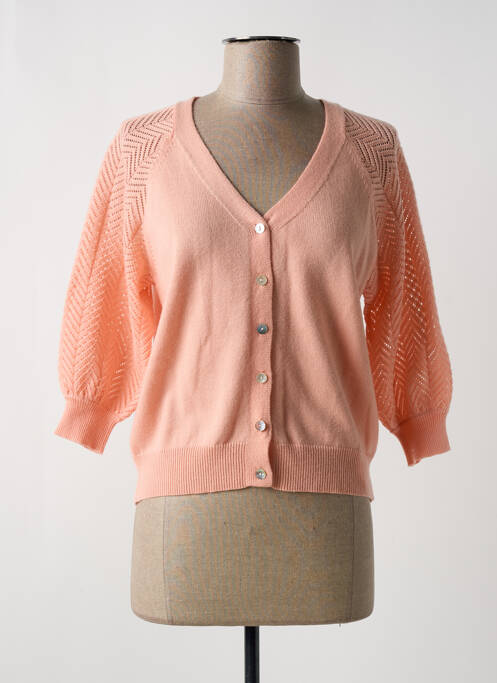 Vestă cu mâneci lungi portocaliu JULIE GUERLANDE femeie