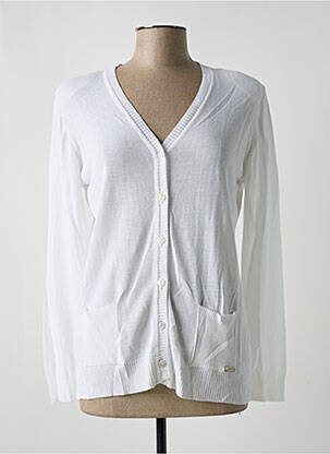 Vestă cu mâneci lungi alb MINO MORA femeie