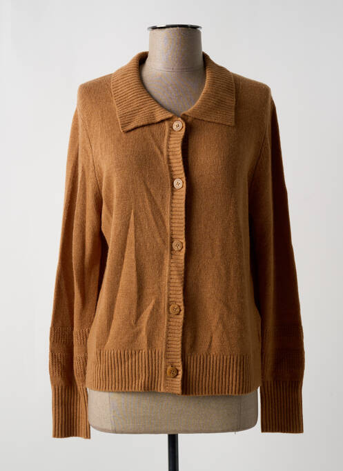 Vestă cu mâneci lungi maro ESPRIT femeie