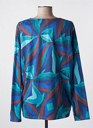 Tricou mâneci lungi mâneci lungi albastru DIANE LAURY femeie