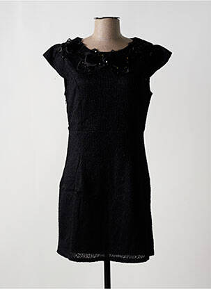 Rochie scurtă mâneci scurte mâneci scurte negru MOLLY BRACKEN femeie